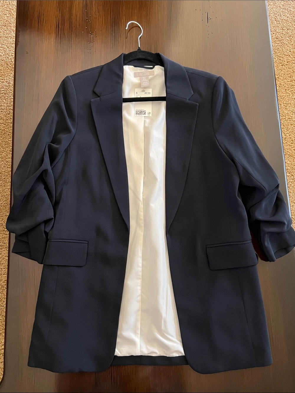 NWT H&M Women’s Navy Blazer Size S